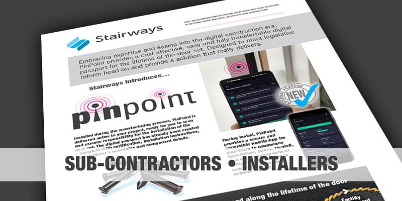 Stairways PinPoint (subcontractors and installers)