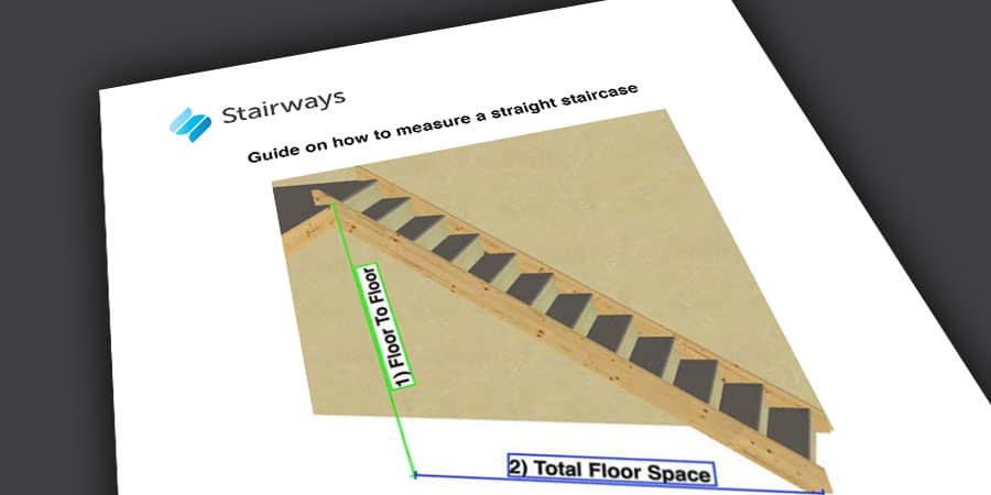 Stairways Straight Staircase Measuring Guide