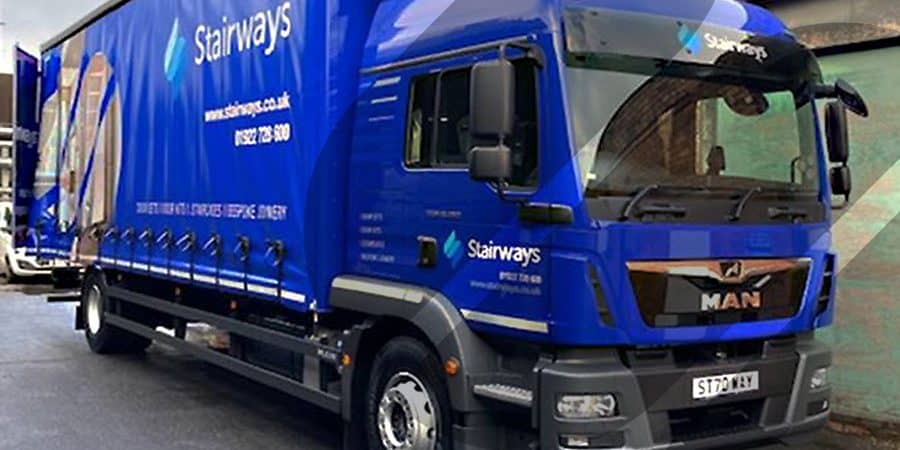 New lorry for Stairways walsall