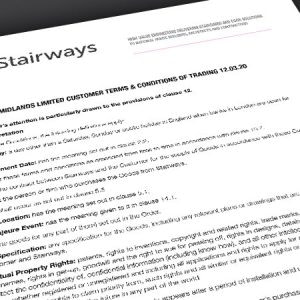Stairways Terms and Conditions of Trading